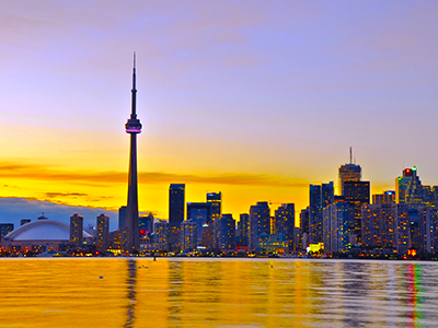 Toronto Flight Price £1350